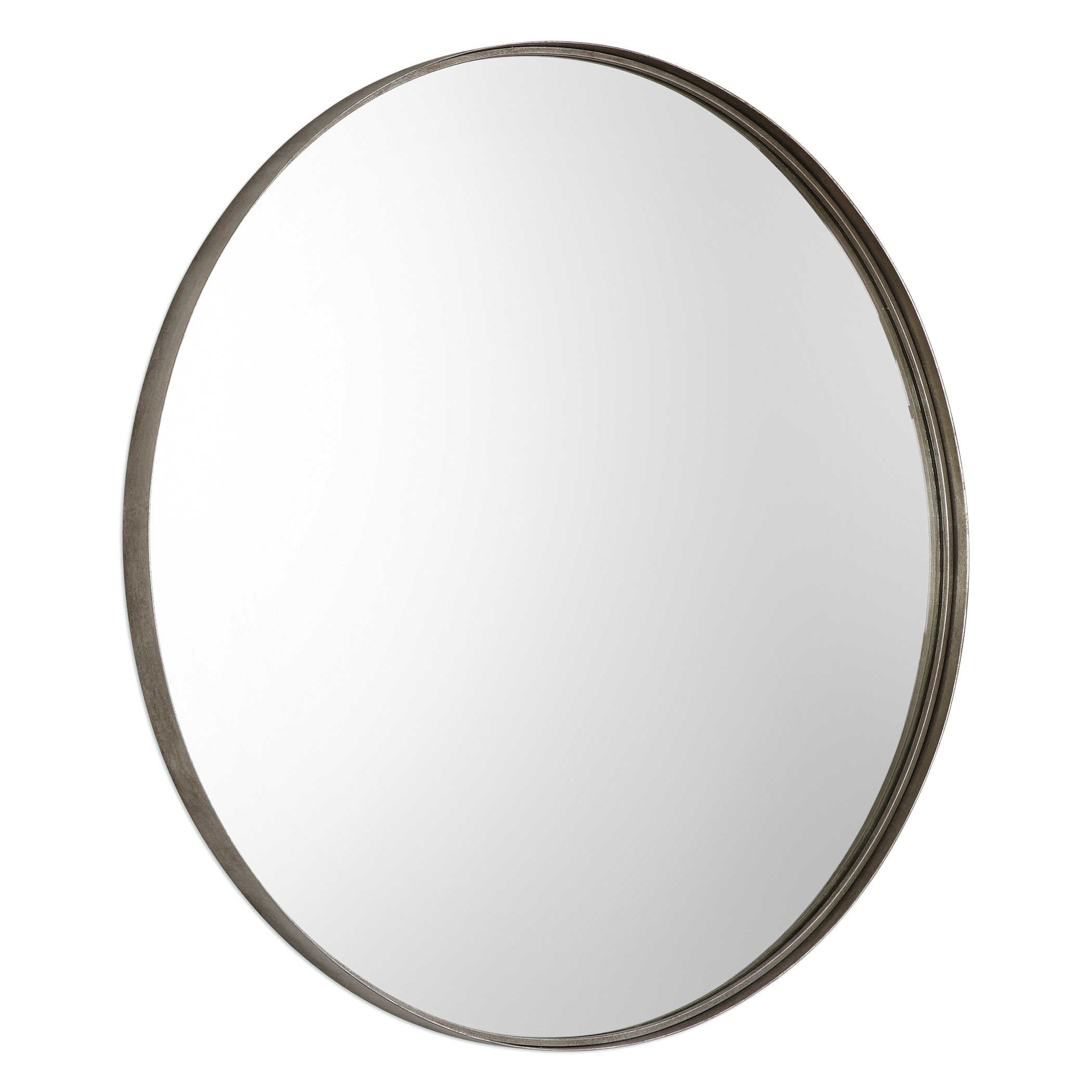 Agoura Round Mirror - Silver by Uttermost