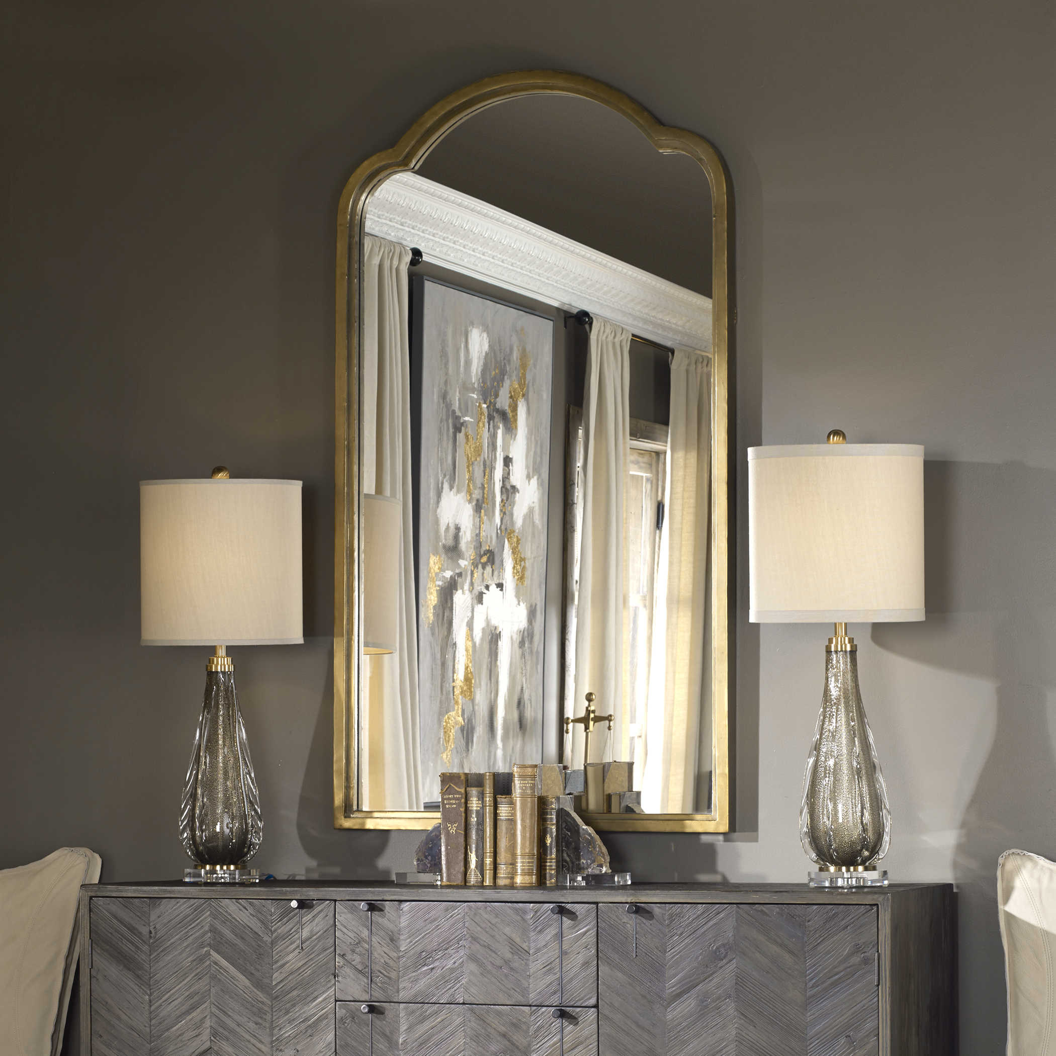 Jolene Arch Mirror by Uttermost
