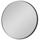 Padria Round Mirror - Black by Uttermost