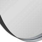 Padria Round Mirror - Black by Uttermost