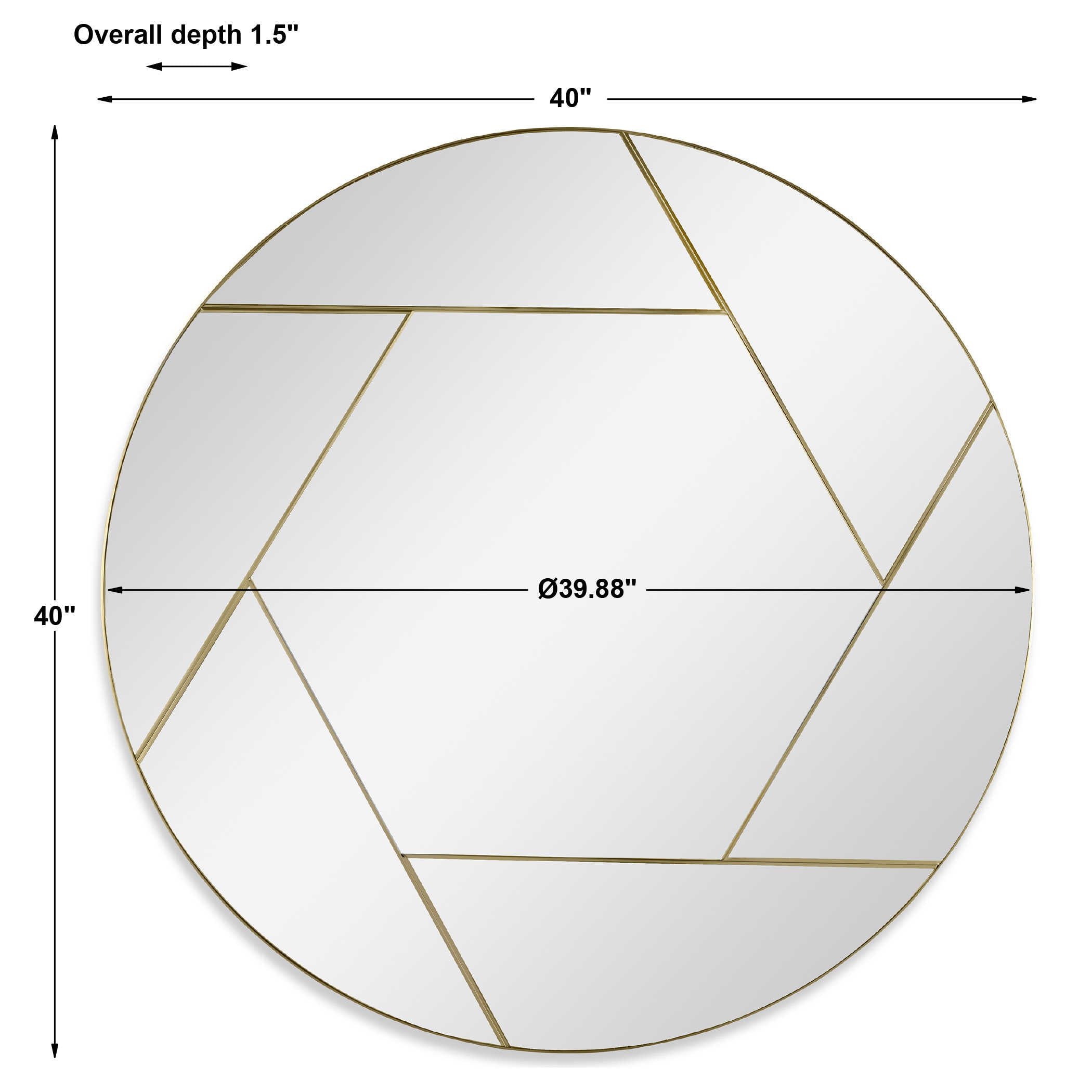 Kaleidoscope Mirror by Uttermost