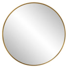 Padria Round Mirror - Brass - Large by Uttermost