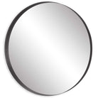 Padria Round Mirror - Black - Large by Uttermost
