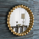 Necklace Mirror - Gold by Uttermost