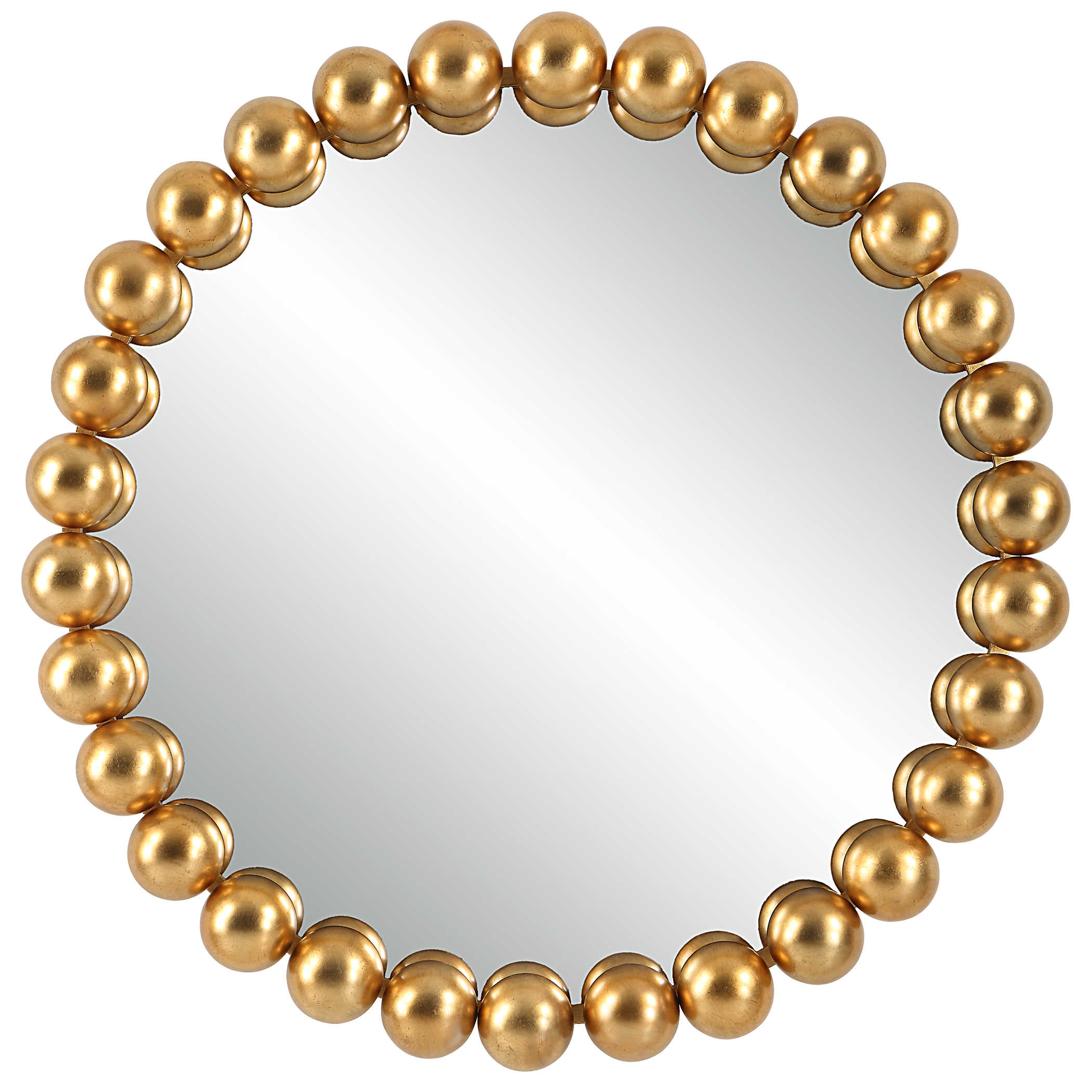 Necklace Mirror - Gold by Uttermost