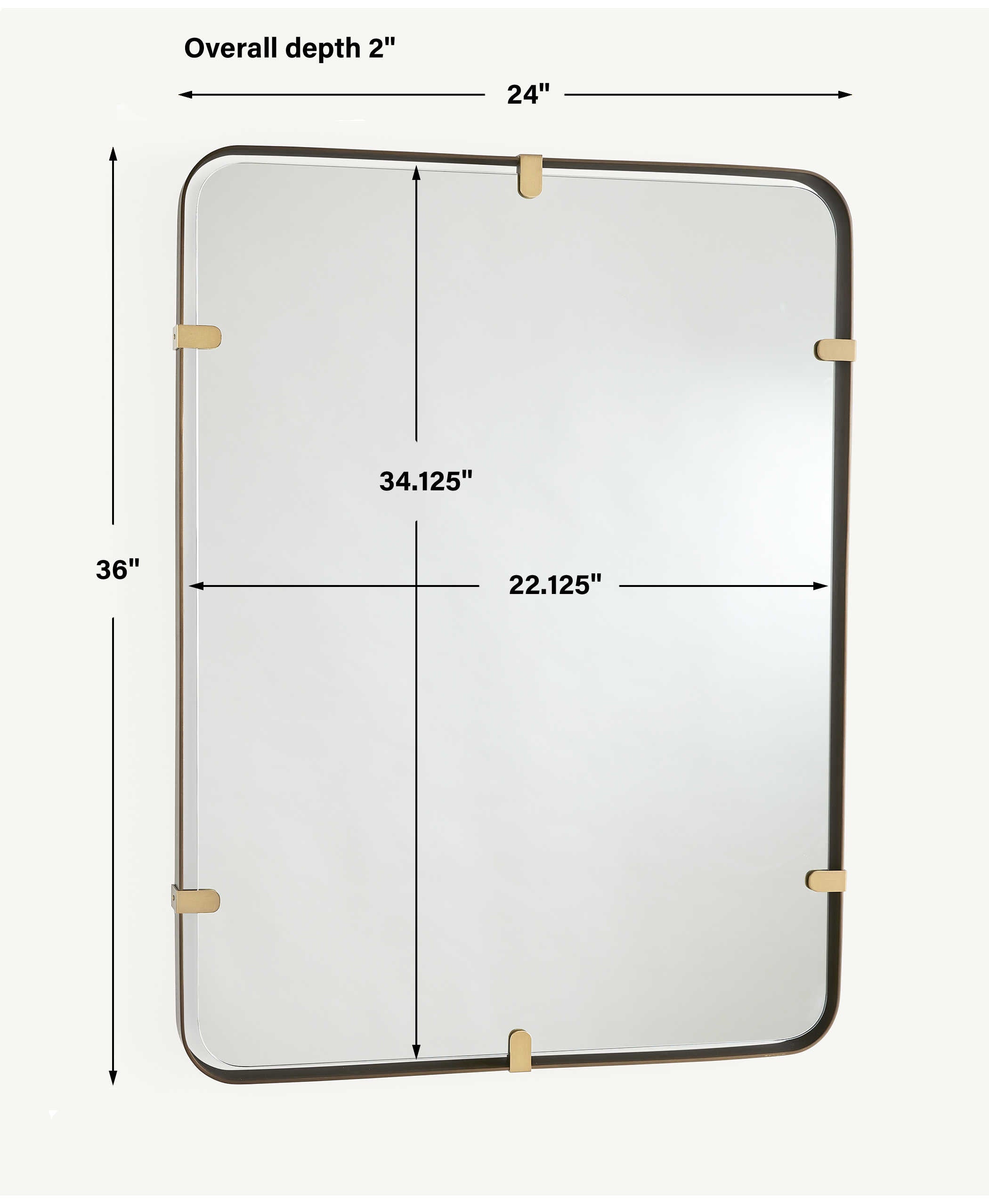 Toggle Mirror by Uttermost