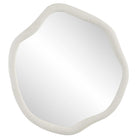 Amorphic Mirror in Ivory Stone - Large by Uttermost