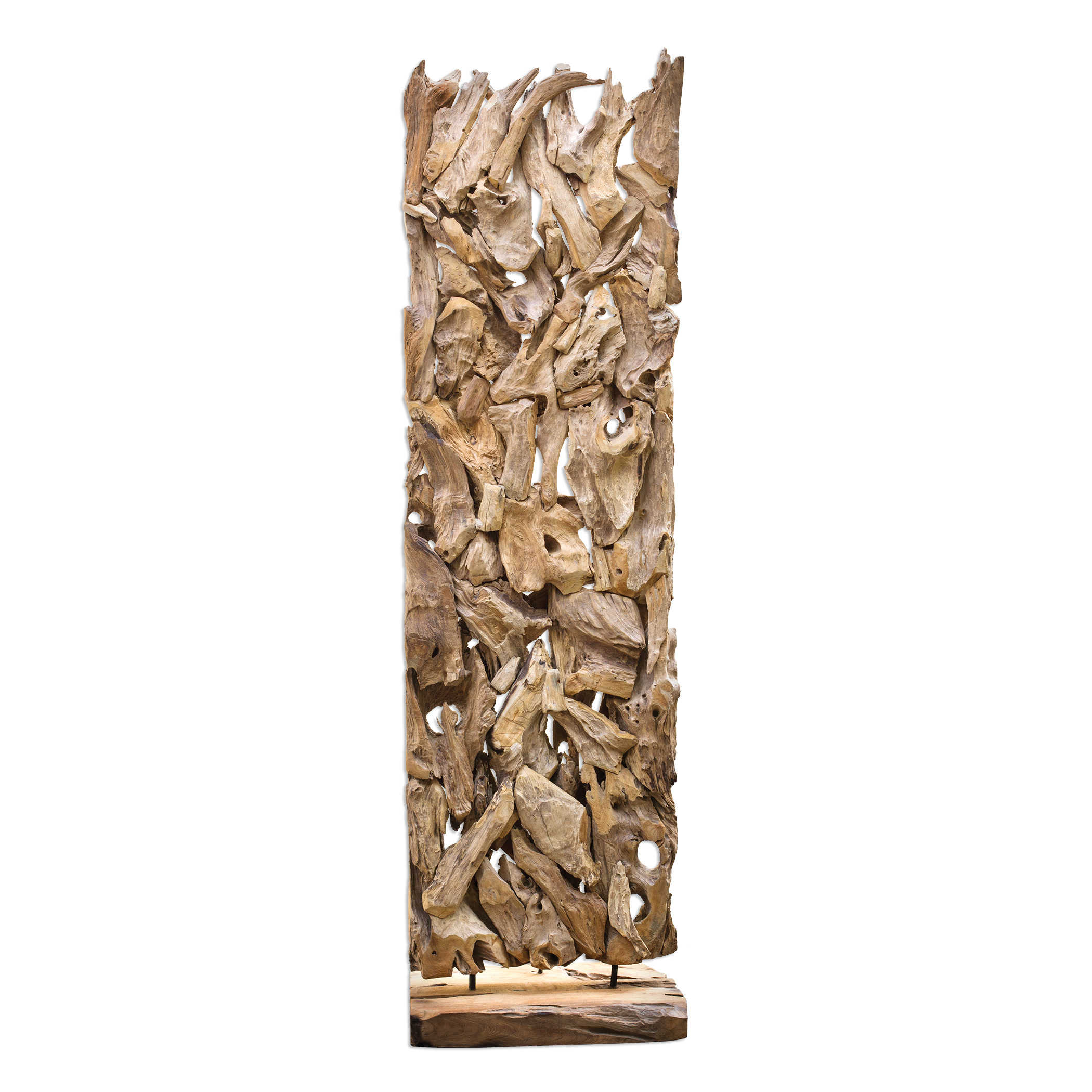 Amzi Wooden Floor Sculpture by Uttermost