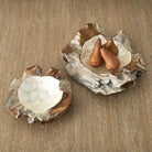 Pearl Basin, Wooden Bowls Set of 2 by Uttermost