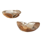 Pearl Basin, Wooden Bowls Set of 2 by Uttermost