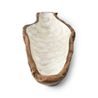 Pearl Forest Bowl in White Capiz by Uttermost