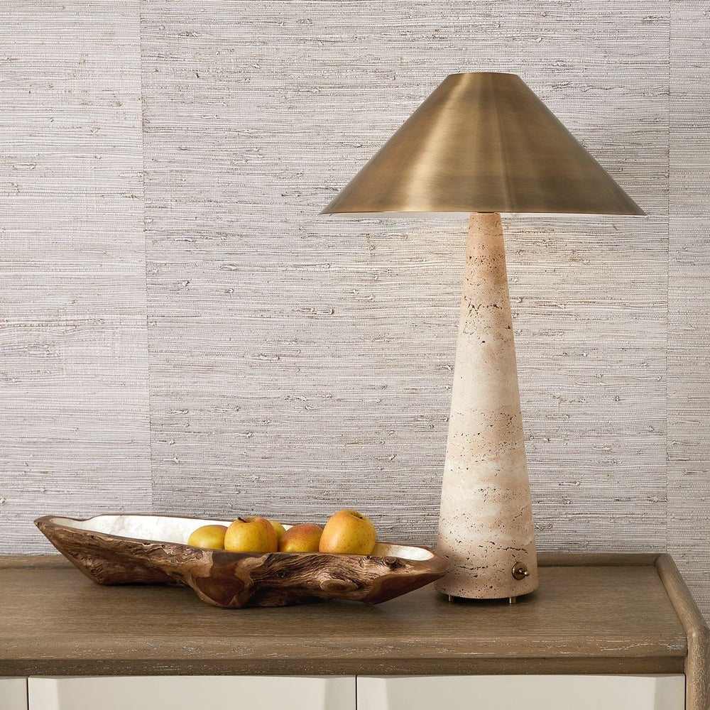 Pearl Forest Bowl in White Capiz by Uttermost