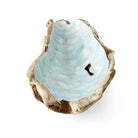 Pearl Forest Bowl in Blue Capiz by Uttermost