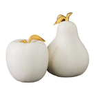 Apple and Pear Sculptures - Set of 2 by Uttermost