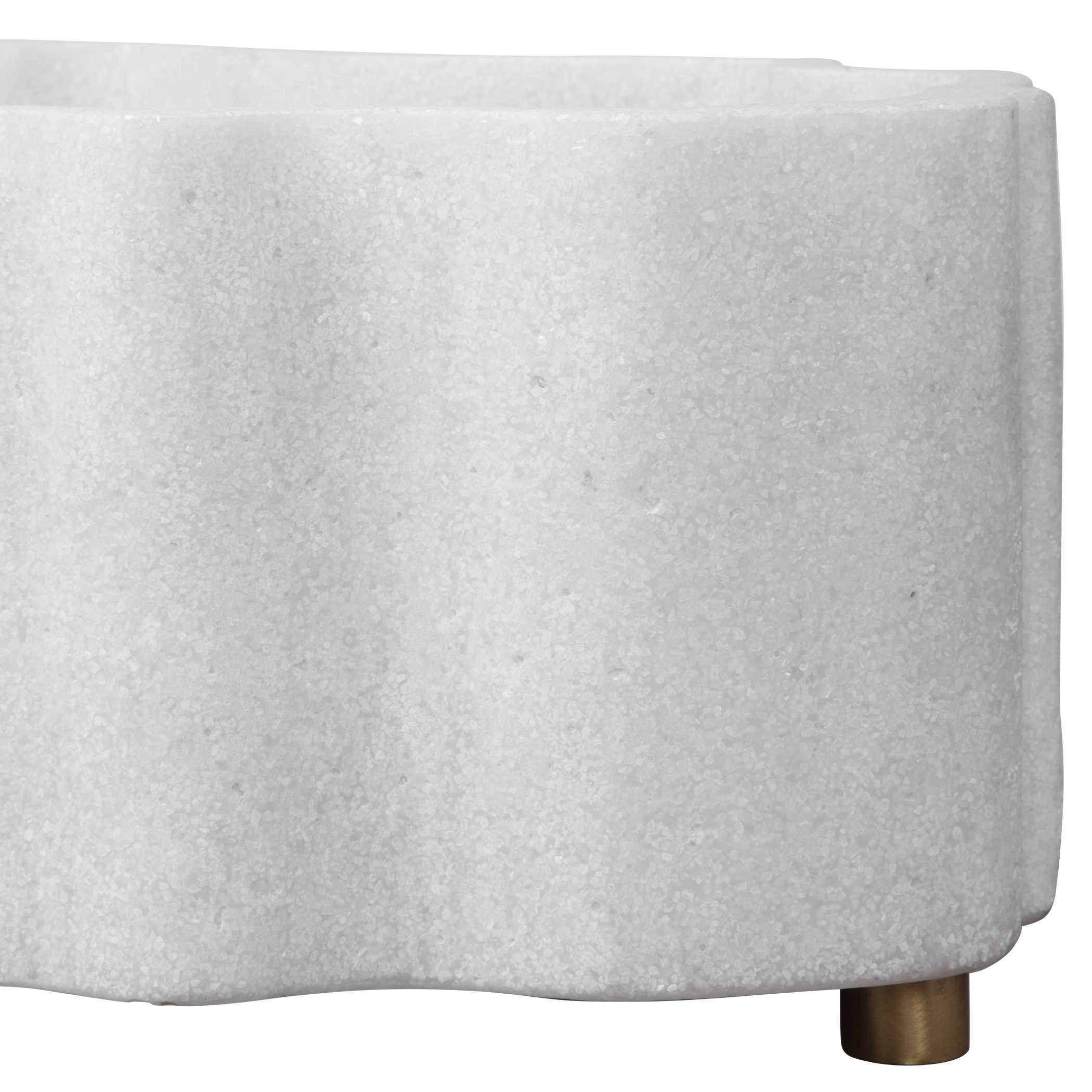Ripple Planter - Oval by Uttermost
