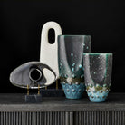 Minion Modern Sculpture in Clear Crystal Glass by Uttermost