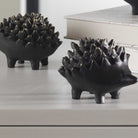 Hedging Your Bet Hedgehog Sculpture in Bronze by Uttermost
