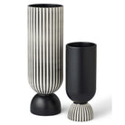 Channeled Vases - Set of 2 by Uttermost