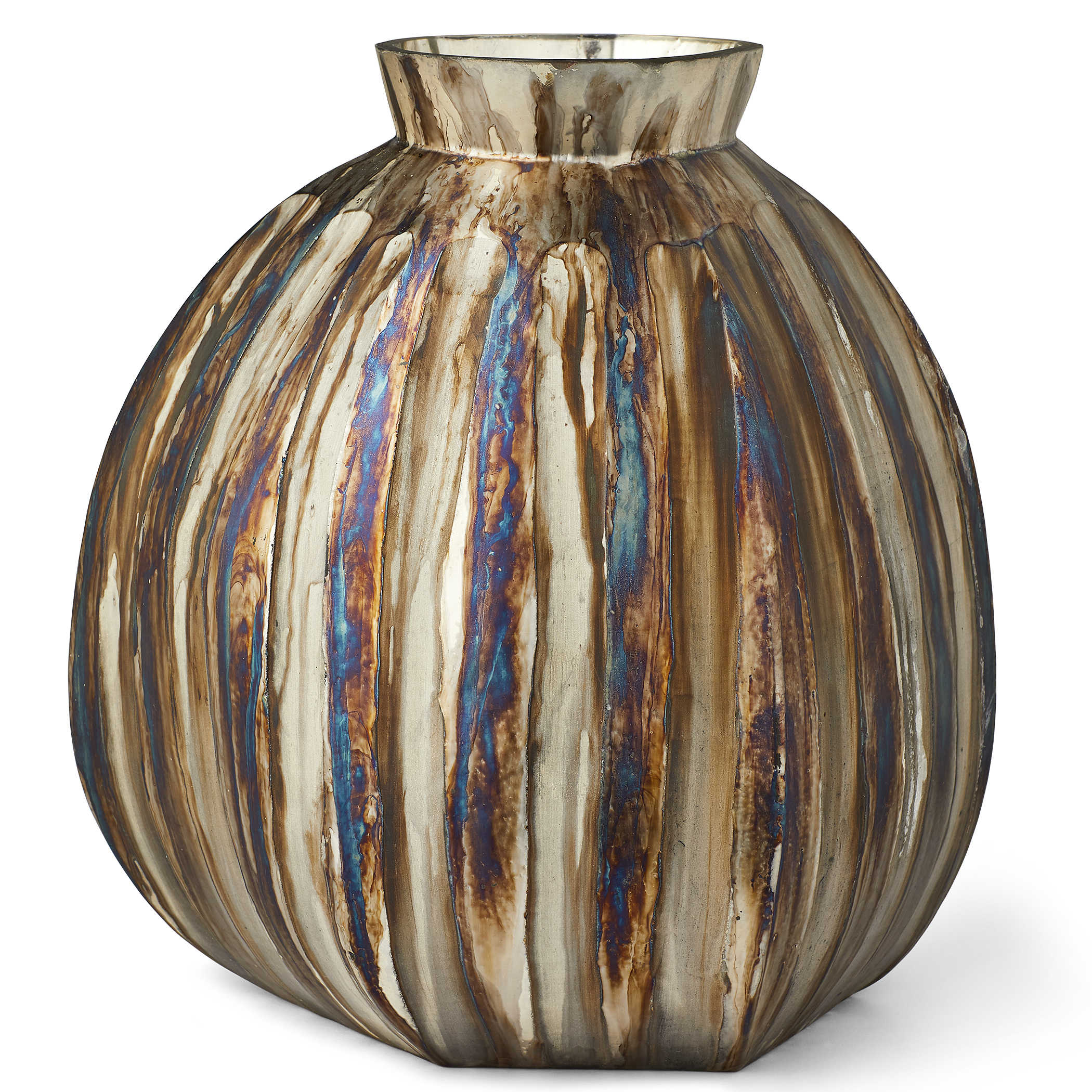 Ripple Vase - Bronze Medium by Uttermost