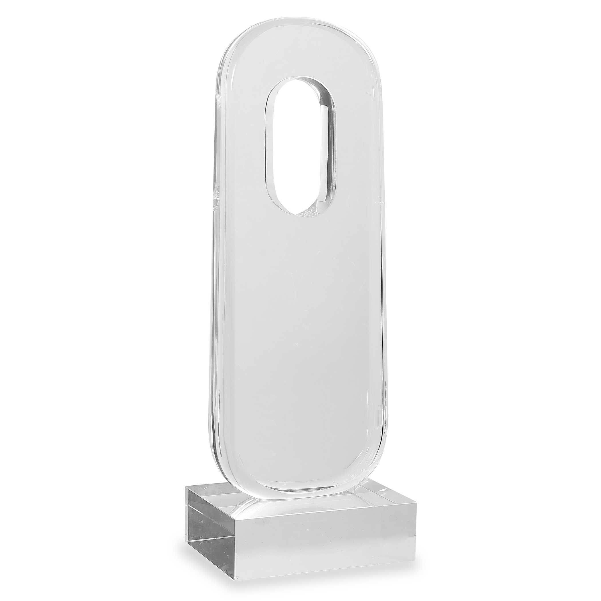 Minion Sculpture - Crystal Tall by Uttermost