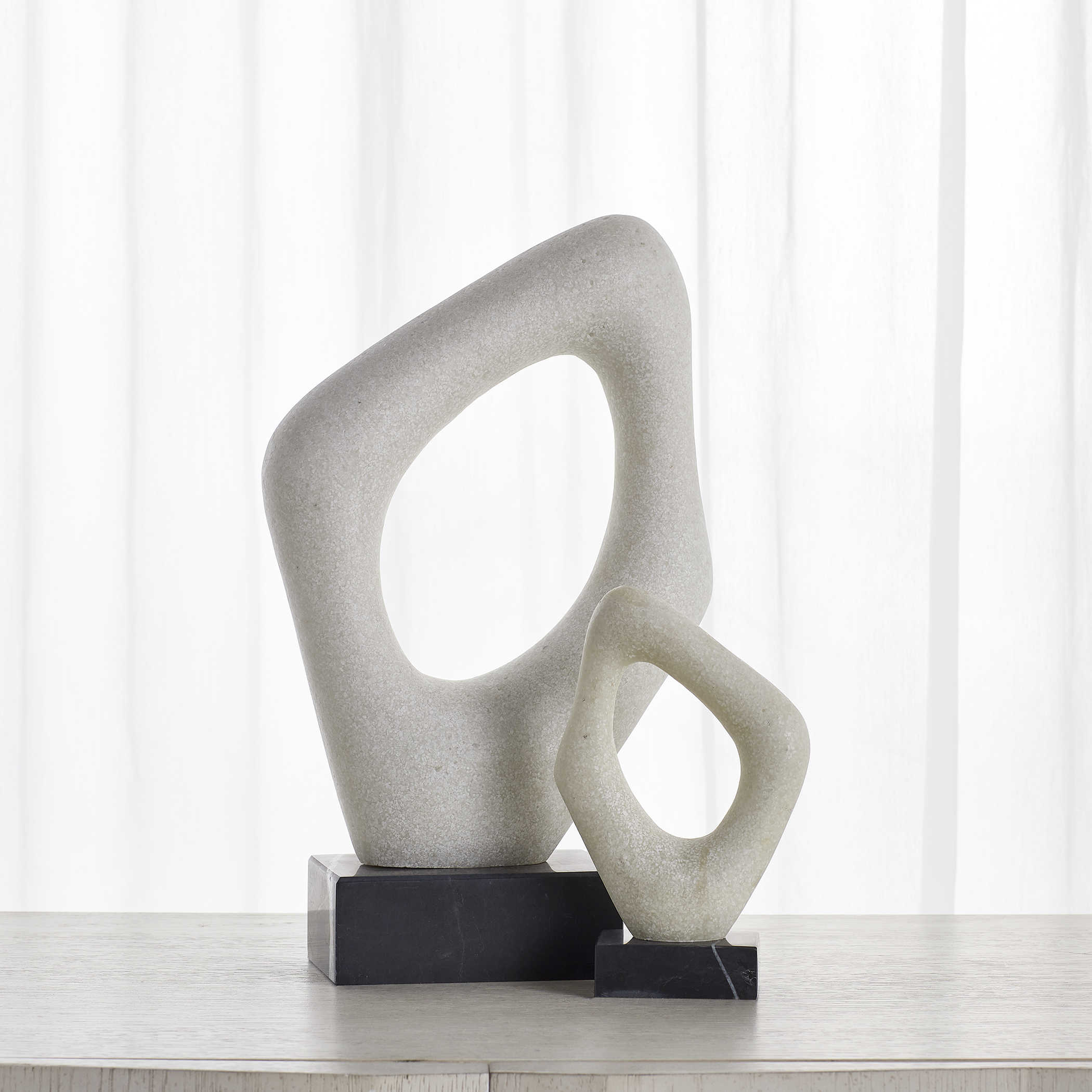 Stone Cavern Sculptures - Set of 2 by Uttermost