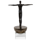 Man Finding Balance Sculpture by Uttermost