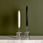 Ellipse Sculpture - White by Uttermost