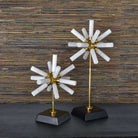 Snowflake Sculptures - Set of 2 by Uttermost
