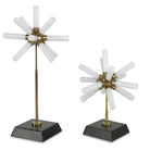 Snowflake Sculptures - Set of 2 by Uttermost
