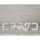 Connection Sculpture - White Marble by Uttermost