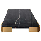 Elevated Tray/Plateau - Black Marble Large by Uttermost