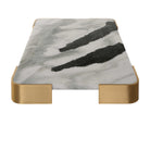 Elevated Tray/Plateau - Panda Marble Medium by Uttermost