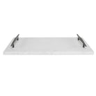Get a Grip Tray - White Marble by Uttermost