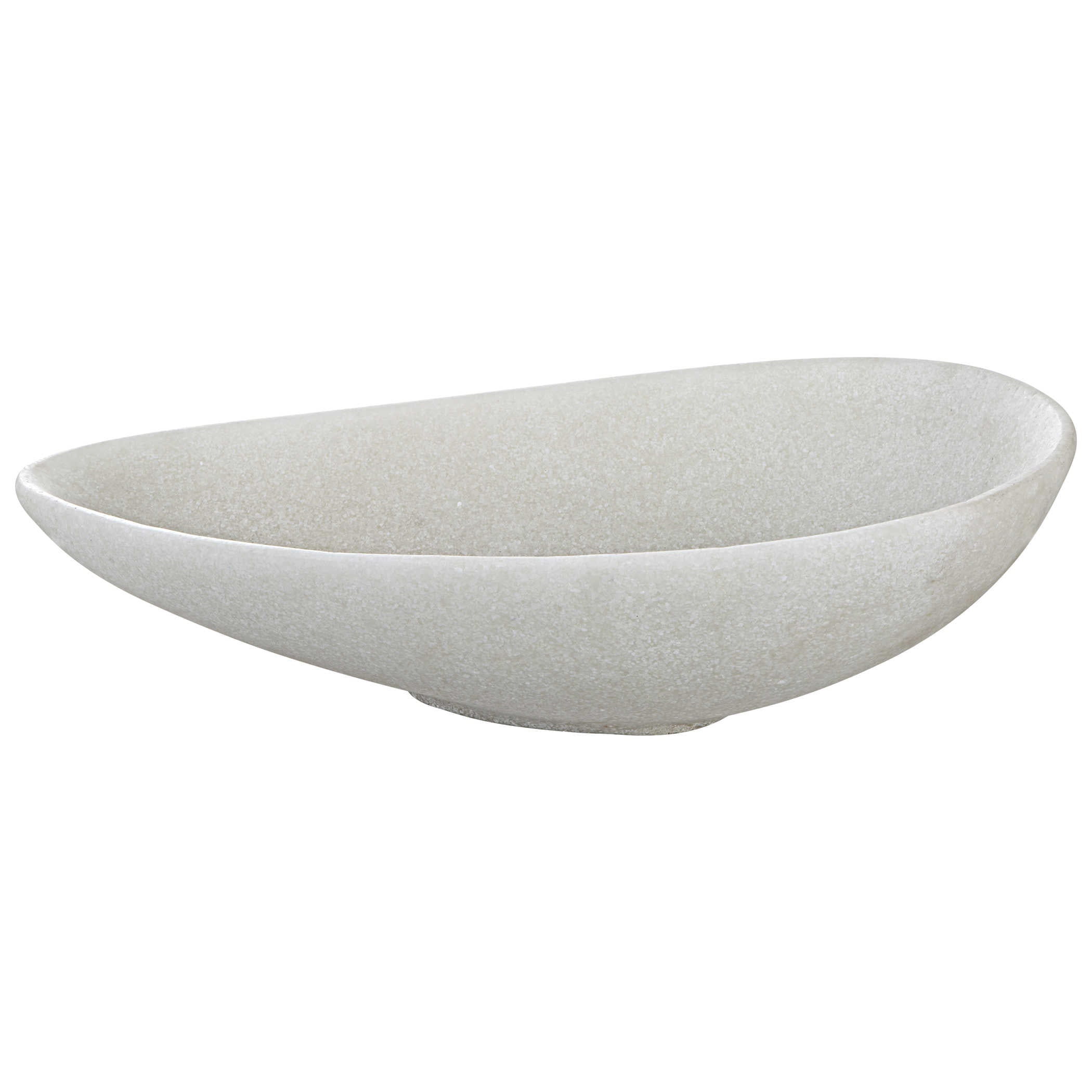 Scoop Bowl - White by Uttermost