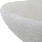 Scoop Bowl - White by Uttermost