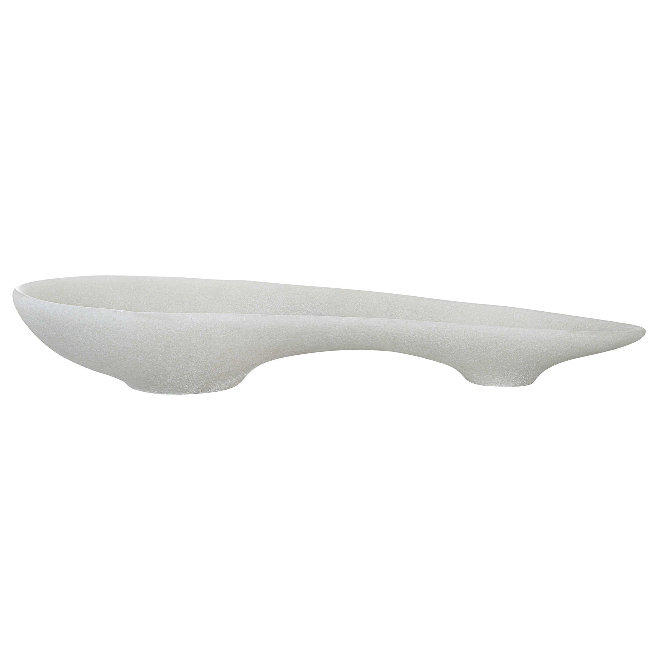 Double Scoop Bowl - White by Uttermost