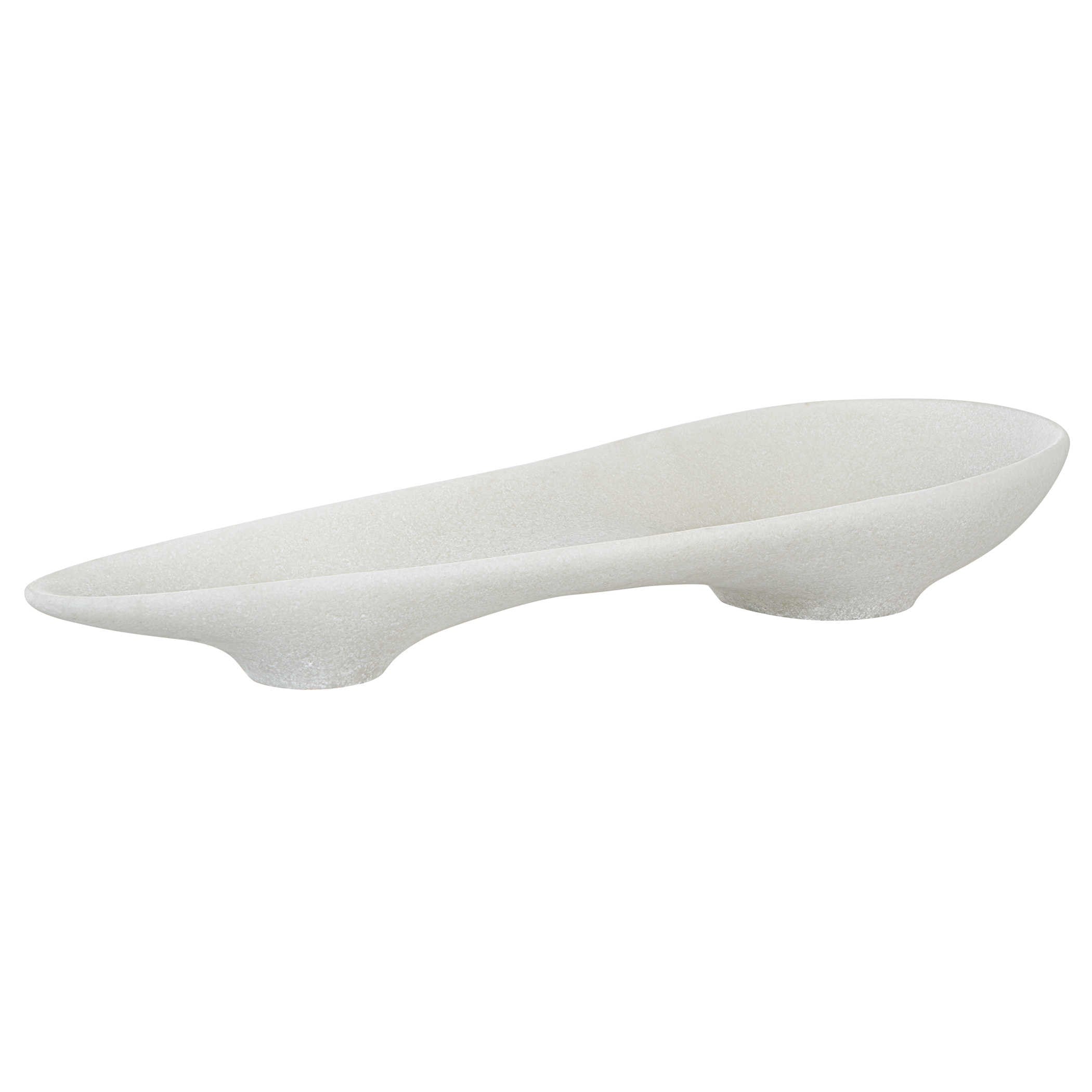 Double Scoop Bowl - White by Uttermost