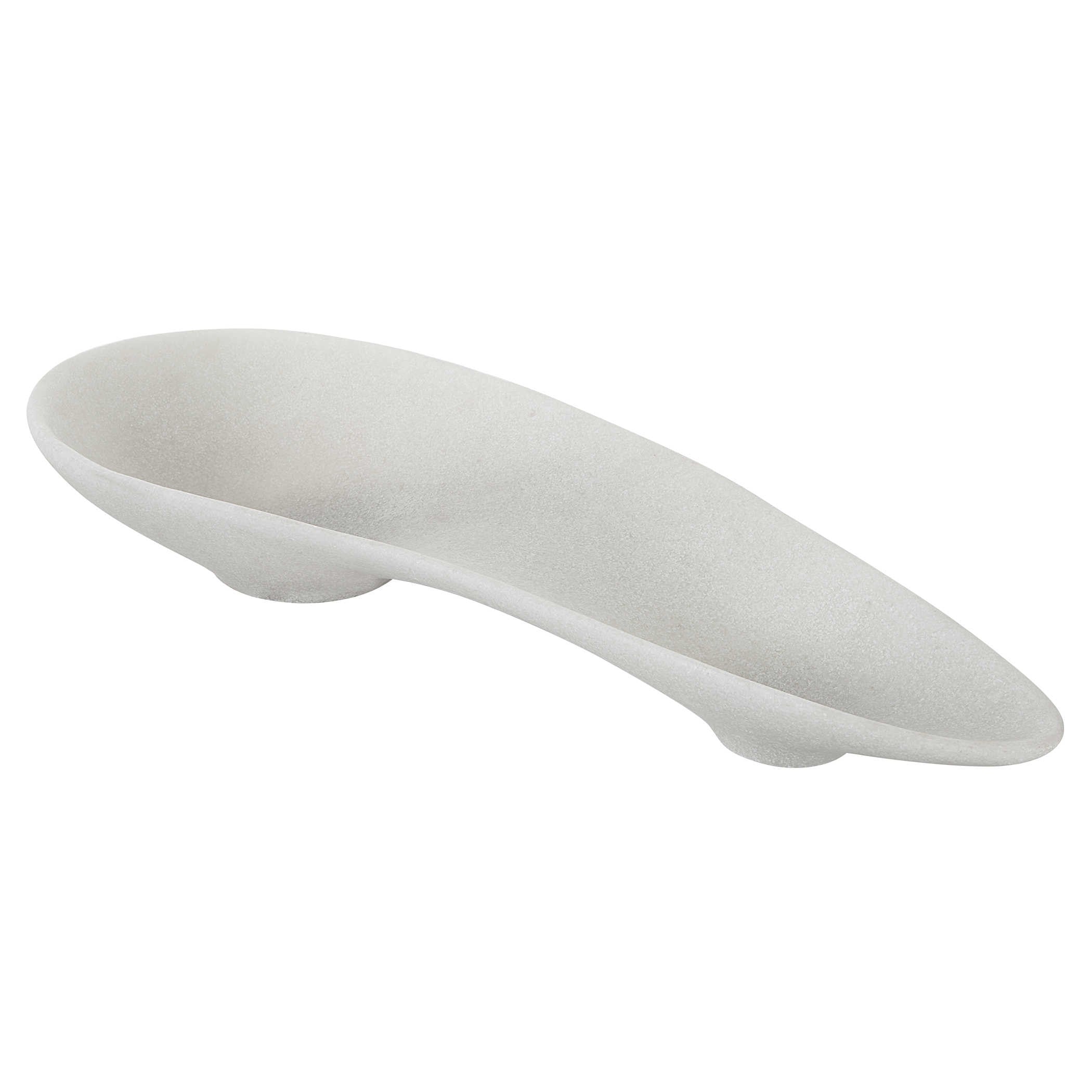 Double Scoop Bowl - White by Uttermost