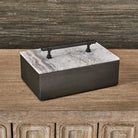 Travertine Coffer by Uttermost