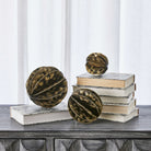 Roundelay Sculptures - Set of 3 by Uttermost