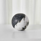 Orb Ornament in Black and White Panda Marble by Uttermost