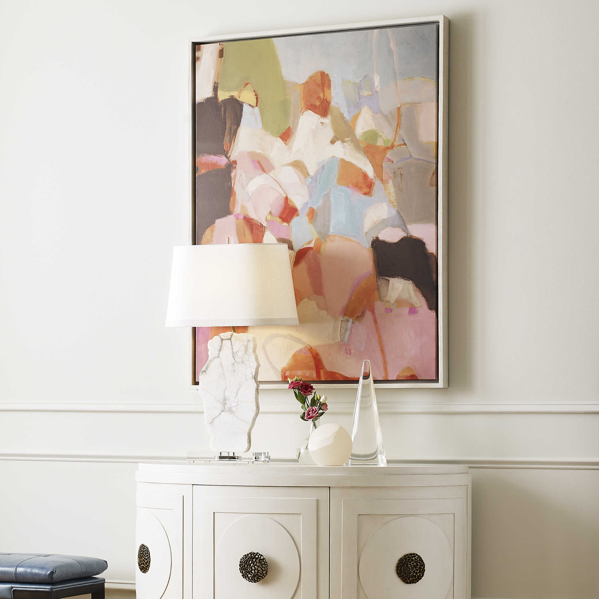 Apex Sculpture - Crystal Tall by Uttermost