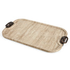Hippodrome Tray in Travertine by Uttermost