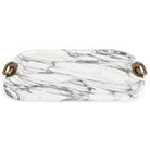 Hippodrome Tray - Arabescato Marble by Uttermost