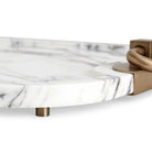 Hippodrome Tray - Arabescato Marble by Uttermost