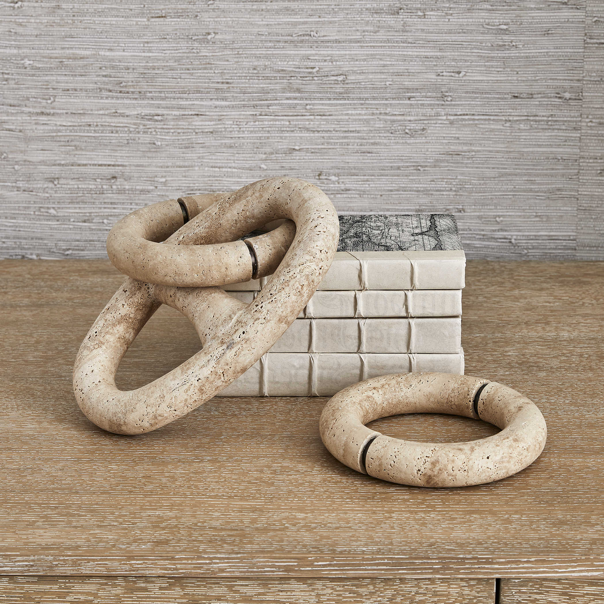 Anchor Link Sculpture - Oval by Uttermost