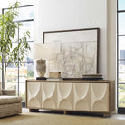 Domino Marble Cachepot Bowl by Uttermost