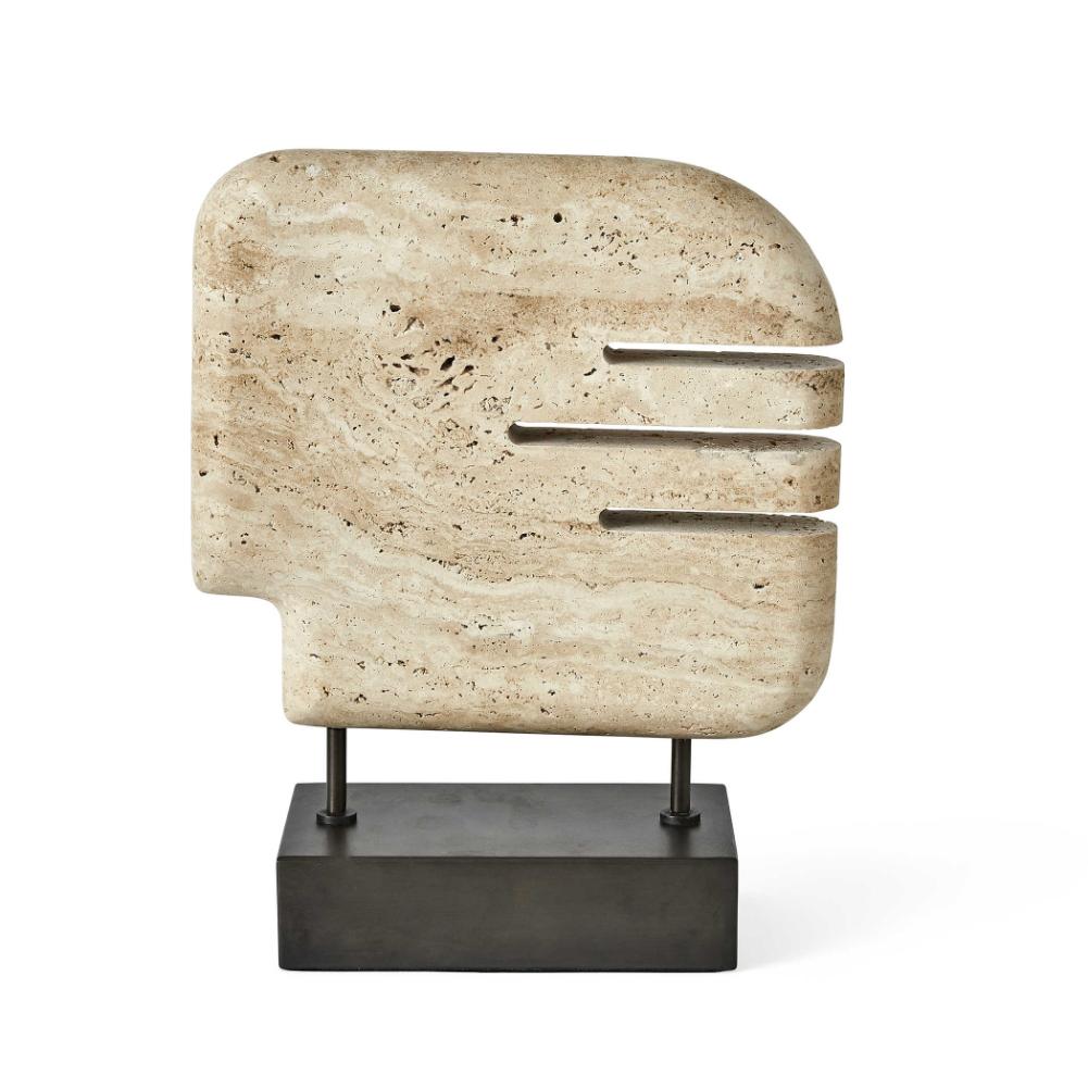 Ancient Lore Sculpture Travertine - Medium by Uttermost