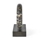 Modern Tunnel Vision Sculpture in Black Marble by Uttermost