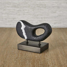 Single Vision Sculpture in Black Marble by Uttermost